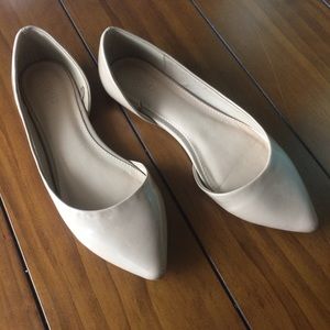 Nude D’Orsay Flats Sz 7.5